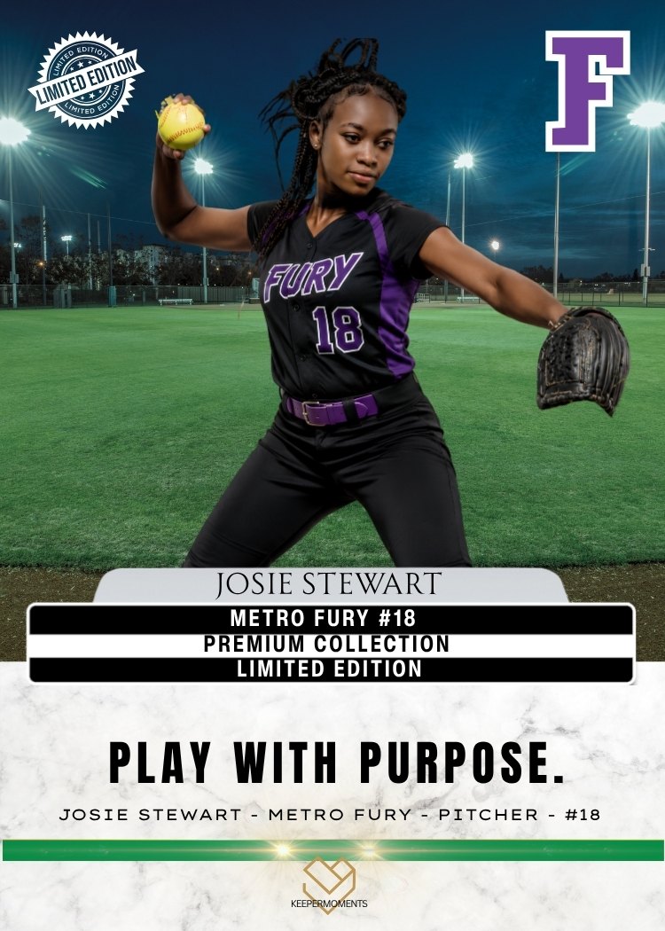 Template 3 — softball card, back