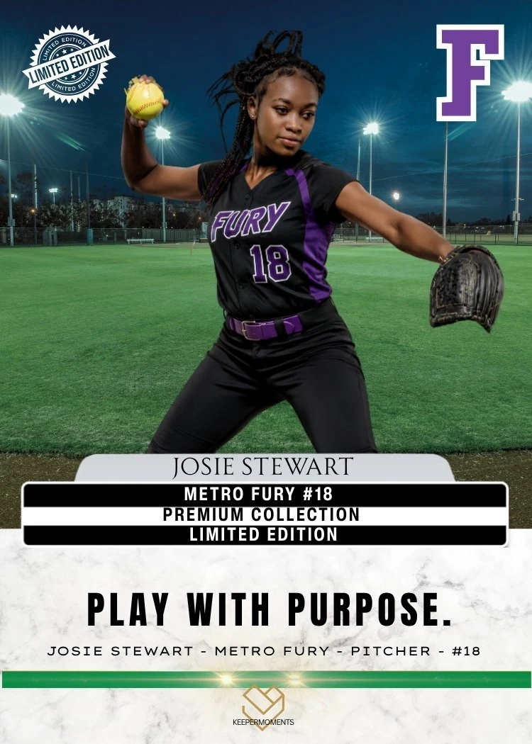 Template 3 — softball card, back